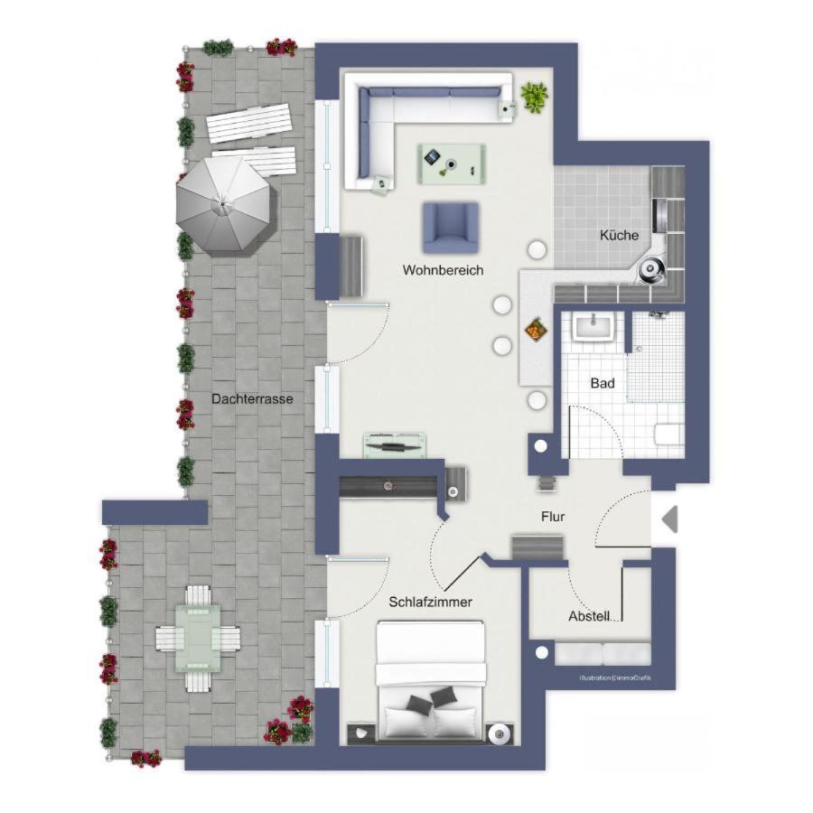 Ferienwohnung Ostseeblick We 13 Villa Sanddorn Бёргеренде-Ретвиш Экстерьер фото